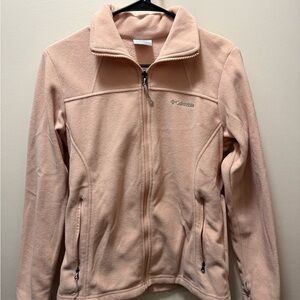 Columbia Women's Light Pink Fleece Jacket